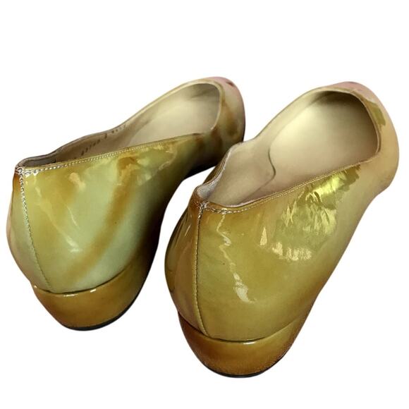 Bruno Magli Ombre Patent Leather Low Heel Pumps size EU 36.5 US 5.5 - Picture 9 of 10